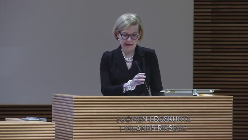 Eduskunta turvallisuuden tekjänä 6 (21.11.2018): Onko Suomessa turvallista vanheta?