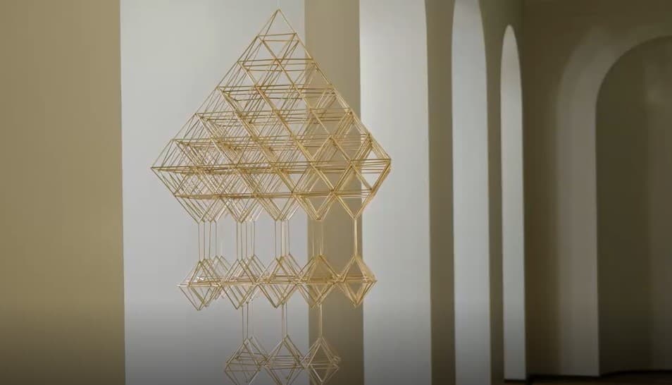 Eduskunnan joulukortti 2024